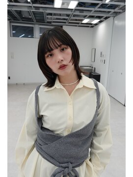 ヴェイン 渋谷(vain) フェイスレイヤーがかわいい！レイヤーボブスタイル◎