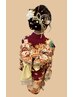 七五三女の子(七歳)着付け・ヘアセット・ポイントメイクサービス¥12000