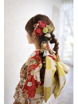 ビーヘアー 近鉄八尾店(Bee.hair)&nbsp;ツインテールアレンジ