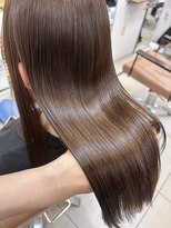ソワンドゥブレス 大日店 (soin de brace)&nbsp;ナチュラルショート/ミルクブラウン/ダークパープル/髪質改善