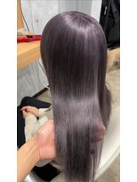 ルル(Lulu)&nbsp;ラベンダーグレージュミディアムスタイル