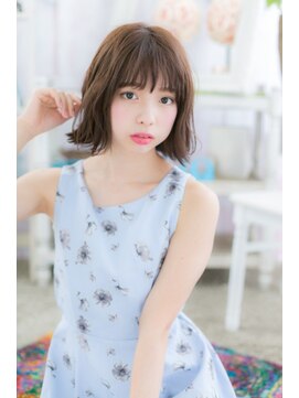 ミック 日暮里店(miq) 外ハネカジュアル♪切りっぱなしボブ