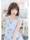 外ハネカジュアル♪切りっぱなしボブ
