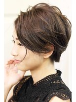 ヌードカラー(NUDE COLOR) 『 NUDE COLOR 』大人可愛いワンサイドショート