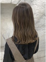 ガレリアエレガンテ 可児店(GALLARIA Elegante)&nbsp;ブリーチなしで赤みを落とす☆セミウェットウェーブ