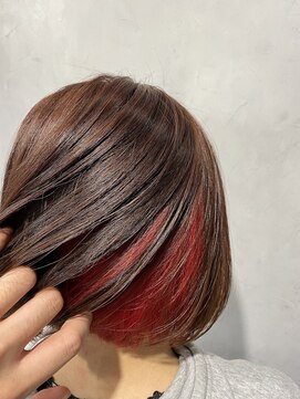 エイト 上野店(EIGHT ueno) EIGHT ueno【工藤】インナーカラーレッド