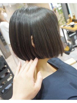 ヘアテリア リュウ 大塚(hair teria ryu) ポイントで悩み解消!表面矯正ツヤ感ボブ