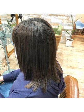 ハウオリ ヘアーワークス(Hauoli hair works) 柔らかツルツルストレート