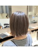 ハイライト★アッシュベース★外ハネボブ
