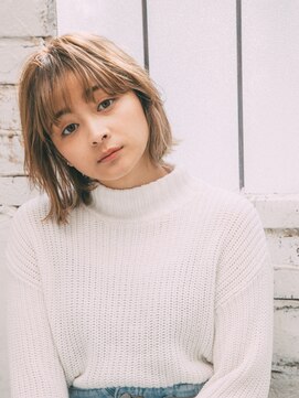 ヘアサロン レア 高崎(Lea) ガーリーミディアムレイヤースタイル