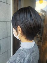 ソラーナ(SOLANA) 耳かけショートカット もみれ毛アレンジ