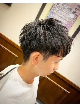 ヒロギンザバーバーショップ 神楽坂店(HIRO GINZA BARBER SHOP) 夏向けショートマッシュ