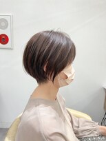 ロンドプロフィール 浦和(Lond profil)&nbsp;Lond.海気　大人丸み束感ショート　ココアベージュ