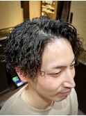 ツイストパーマ　メンズパーマ