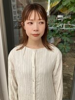 マメ(mame)&nbsp;ミディアム/オレンジベージュ