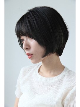 ヘアーアンドメイク エクリ 不動前店(Hair&Make equri) ミニボブ、ショートボブ