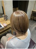 白髪ぼかしハイライト