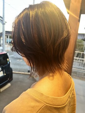 ラポードヘアークラフト(RAPPORD hair craft) ウルフボブ