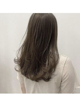 テーラヘアー 茂原店(TELA HAIR) ブリーチ無しオリーブベージュ【TELAHAIR茂原】