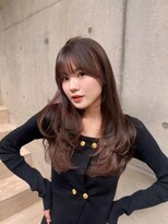 ロンドウル 熊本(Lond ulu)&nbsp;髪質改善縮毛矯正地毛風大人シアカラーセミディ[熊本/上通/下通]