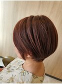 ブリーチなし~ピンク ベージュ~