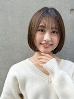 レスピア 銀座中央通り店(Respia)&nbsp;シースルーバングの大人ボブ【銀座/有楽町】30代40代50代