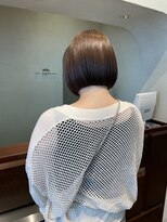 エルサフィロ ヨドヤバシ(el zafiro yodoyabashi)&nbsp;ラベンダーベージュ　ボブ　20代30代40代