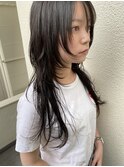 ナチュラルフェザーロングウルフ