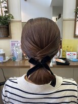 コアフィールフィス(COIFFURE fils)&nbsp;新規お得クーポンあり【見附　今町】お呼ばれヘアセットスタイル