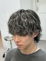 フィフス 渋谷(fifth) メンズマッシュ波巻きスパイラルパーマツイストスパイラルパーマ