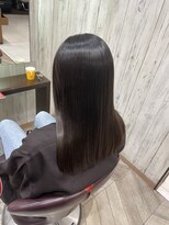 アース 三田南ウッディタウン店(HAIR&MAKE EARTH)&nbsp;20代30代40代髪質改善トリートメント艶感ストレート透明感