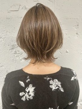 ダブルトーキョー シブヤ(W-TOKYO SHIBUYA) くびれウルフ×ハイライトボブウルフ　ウルフカット