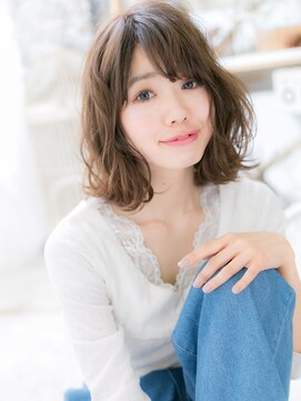 カバーヘア 上尾西口店(COVER HAIR) 大人ガーリー抜け感ヘアくせ毛風小顔セミディh3上尾20代30代40代