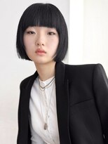 ベチカ(vetica)&nbsp;モード/ミニボブ/ワイドバング/前髪カット/黒髪/重めボブ