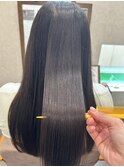 髪質改善ロングヘア