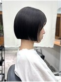 ミニボブ、切りっぱなしボブ、オージュア