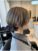 藤沢ショートカット ダブルカラー