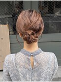 ミディアムでも出来るお団子アレンジ