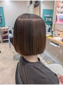 縮毛矯正＋切りっぱなしボブ【Mioto】