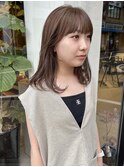 ブリーチなしダブルカラーベージュ/落合