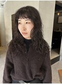 ロングパーマ スパイラルパーマ ドライパーマ パーマ 山中