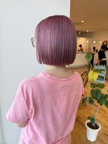 ルッツ(Lutz. hair design) 7/29 ピンク ボブ【千代田彩夏】
