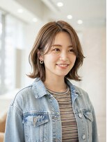 ヘアーサロン ルリアン(hair salon LeLien)&nbsp;トレンドの韓国風ボブ・小顔ひし形カット