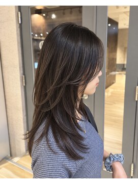ランド 西宮店(LAND) 【西宮/阪神西宮】縮毛矯正で叶える艶髪レイヤー
