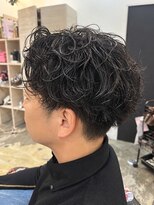 ボンドヘアステージ 良福寺店(BOND hair stage)&nbsp;メンズパーマで柔らかく動く！ソフトスパイラル