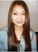 オーガニックカラー×ハイライトでツヤッツヤ潤い髪に♪