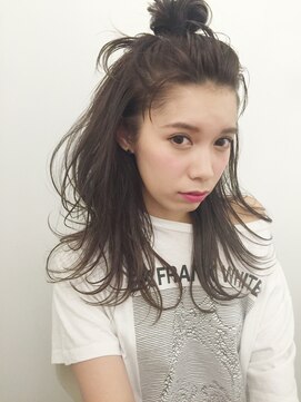 チクロヘアー(Ticro hair) ラフおだんごアレンジ『ticro oishi』