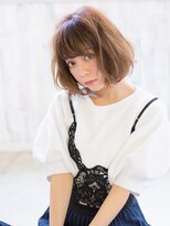 ジェム(GEM) **Gem Garden**なりたい質感が叶う☆ほんのりグレージュボブ