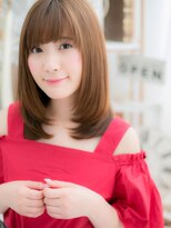 モッズヘア 上尾西口店(mod's hair)&nbsp;甘さと上品さ**ナチュミディミディアムレイヤーa