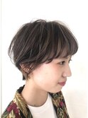 遊びのあるショート